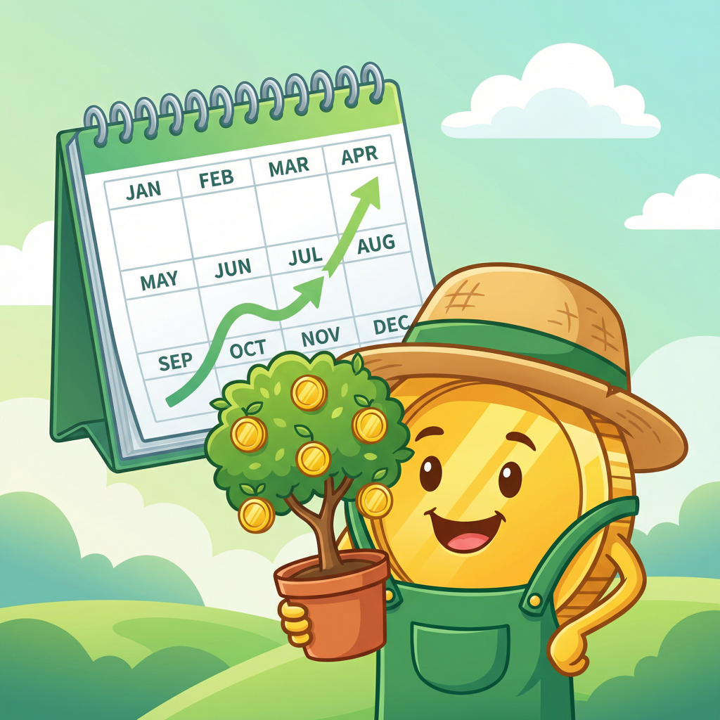 Tela do Moneyzin com visão básica anual